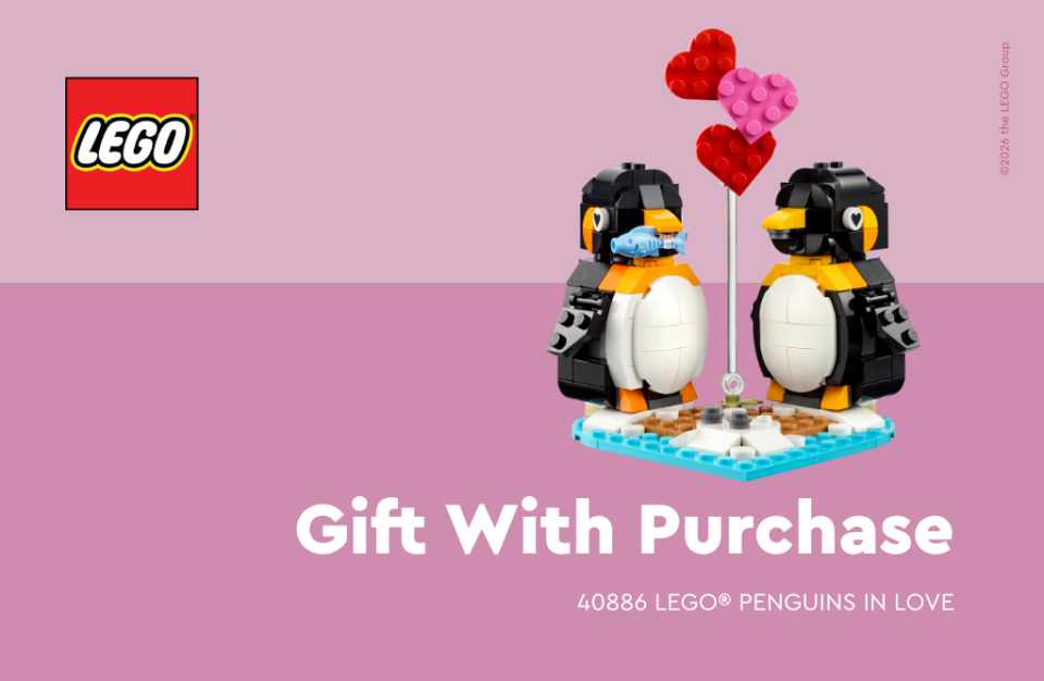 LEGO Penguins in Love