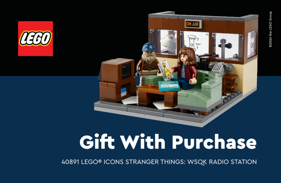 LEGO Icons Stranger Things: WSQK Radio Station