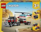 LEGO® Creator 3in1 Flatbed With Helicopter (31146) (0)