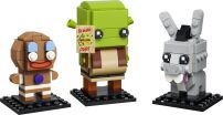 LEGO® Brickheadz Shrek, Donkey & Gingy Figures (40923) (1)