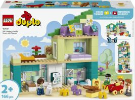 LEGO® DUPLO® 3in1 Modern Family House With Figures (10470)