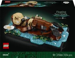 LEGO® Ideas Floating Sea Otters (21366)