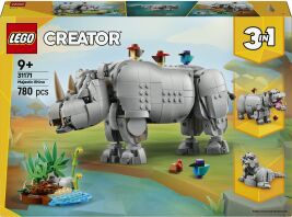 LEGO® Creator 3in1 Wild Animals: Majestic Rhino With Birds (31171)