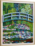 LEGO Art Claude Monet-Bridge Over A Pond Of Water Lilies (31220)