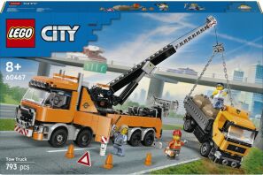 LEGO® City Heavy-Duty Recovery Tow Truck With Crane (60467)