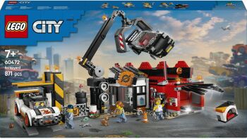 LEGO® City Scrapyard With Cars (60472)