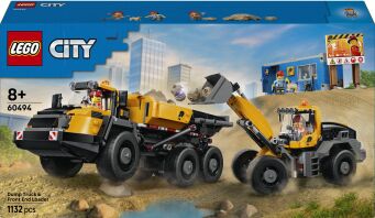 LEGO® City Dump Truck & Front End Loader (60494)