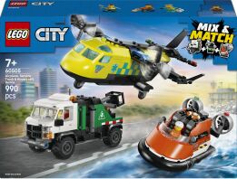 LEGO® City Airplane, Service Truck & Hovercraft Remix (60505)