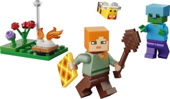 LEGO® Minecraft Alex's Campfire Conflict Mini Builds (30732)