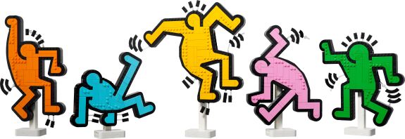 LEGO Art Keith Haring-Dancing Figures (31216)