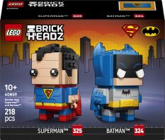 LEGO® Brickheadz Golden Age Superman & Batman Figures (40859)