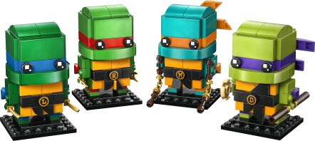 LEGO Brickheadz Teenage Mutant Ninja Turtles Figures (40878)