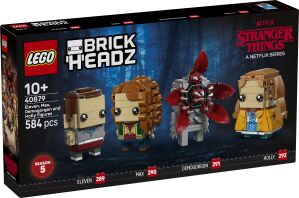 LEGO Brickheadz Stranger Things Eleven, Max, Demogorgon & Holly Figures (40879)