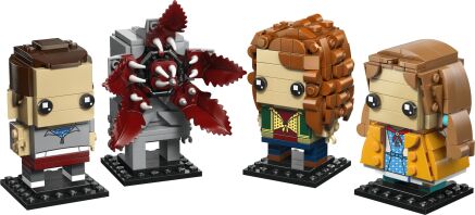 LEGO Brickheadz Stranger Things Eleven, Max, Demogorgon & Holly Figures (40879)
