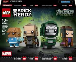 LEGO® Brickeadz Avengers: Doomsday Heroes & Villian (40880)