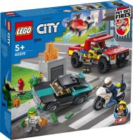 LEGO City Fire Rescue & Police Chase (60319)