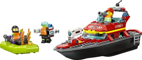 LEGO City Fire Rescue Boat (60373)