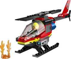 LEGO City Fire Rescue Helicopter (60411)