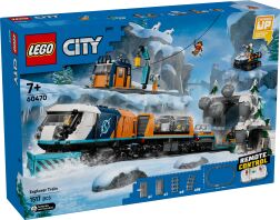 LEGO City Explorers' Arctic Polar Express Train (60470)