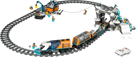 LEGO City Explorers' Arctic Polar Express Train (60470)