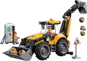 LEGO® City Yellow Backhoe Loader (60480)