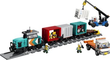 LEGO® City Harbor Freight Train With Crane & Truck (60509)