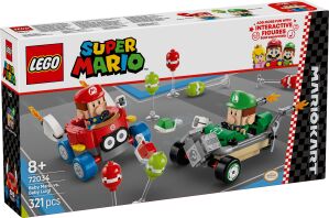 LEGO Super Mario Kart-Baby Mario vs. Baby Luigi (72034)