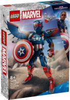 LEGO Super Heroes New Captain America Construction Figure (76296)