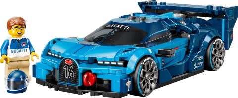 LEGO Speed Champions Bugatti Vision GT Hyper Sports Car (77253)