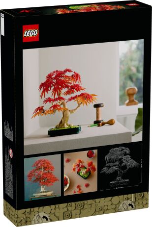 LEGO Botanical Japanese Red Maple Bonsai Tree (10348) (9)