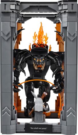 LEGO Icons The Lord Of The Rings: Balrog Book Nook (10367) (1)