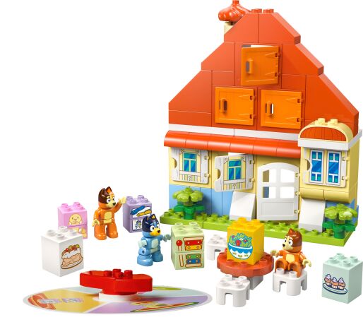 LEGO Duplo Bluey's Family House With Memory Game (10459) (1)