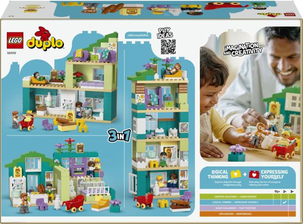 LEGO® DUPLO® 3in1 Modern Family House With Figures (10470) (8)