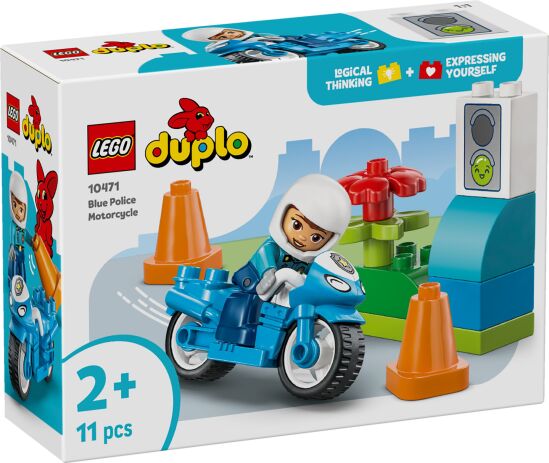 LEGO Duplo Blue Police Motorcycle (10471) (0)