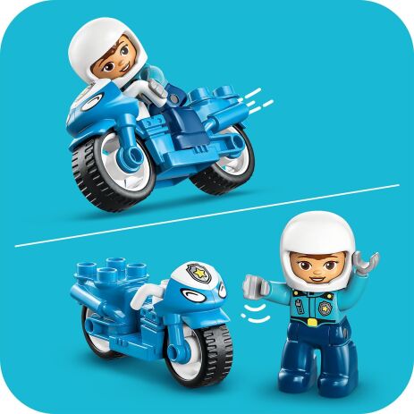 LEGO Duplo Blue Police Motorcycle (10471) (3)