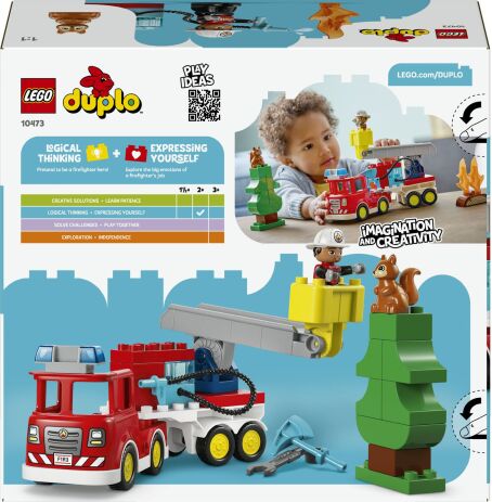 LEGO® DUPLO® Fire Truck With Hose And Firefighter (10473) (8)