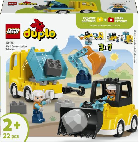 LEGO® DUPLO® 3in1 Construction Vehicles (10475) (0)