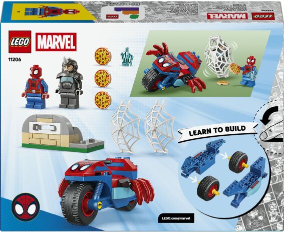 LEGO® Spidey: Spidey On His Motorcycle vs. Rhino (11206) (8)
