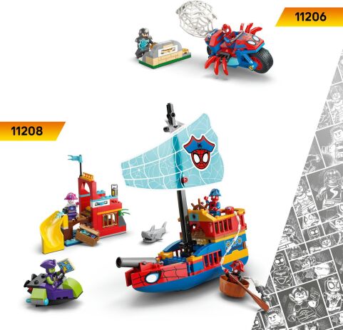 LEGO® Spidey: Spidey Underwater Vehicles (11207) (7)