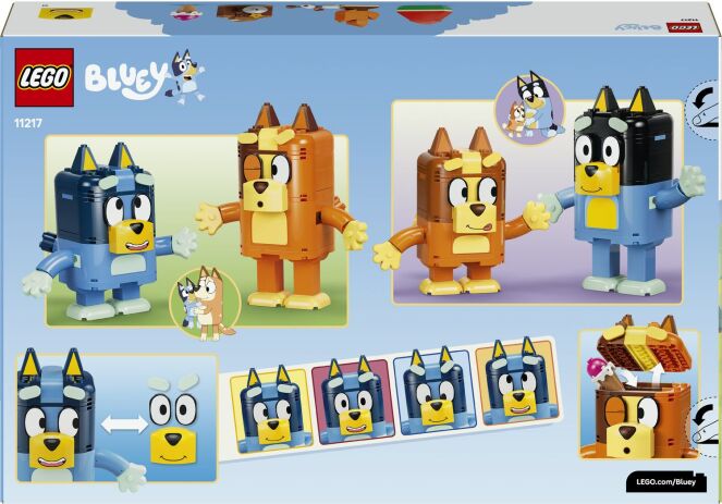 LEGO® Bluey Brick-Built Bluey Family (11217) (8)
