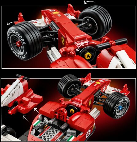 LEGO® Icons Ferrari F2004 & Michael Schumacher (11375) (4)