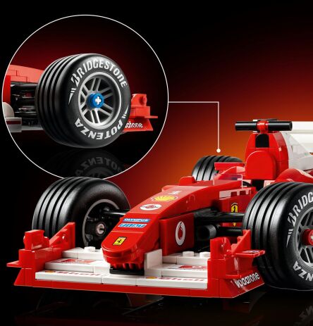 LEGO® Icons Ferrari F2004 & Michael Schumacher (11375) (6)