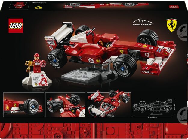LEGO® Icons Ferrari F2004 & Michael Schumacher (11375) (8)