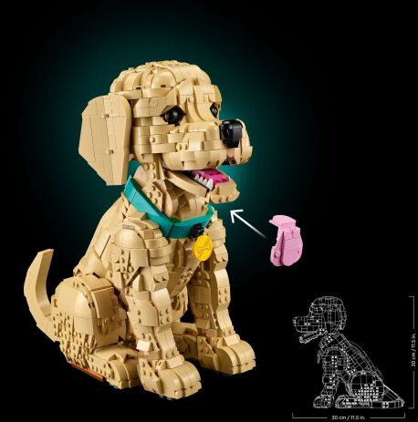 LEGO® Icons Golden Retriever Puppy (11384) (5)