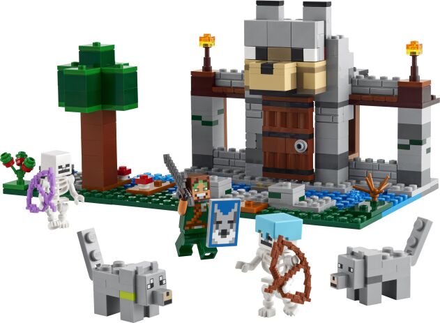 LEGO Minecraft The Wolf Stronghold (21261) (1)