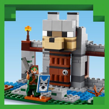 LEGO Minecraft The Wolf Stronghold (21261) (2)
