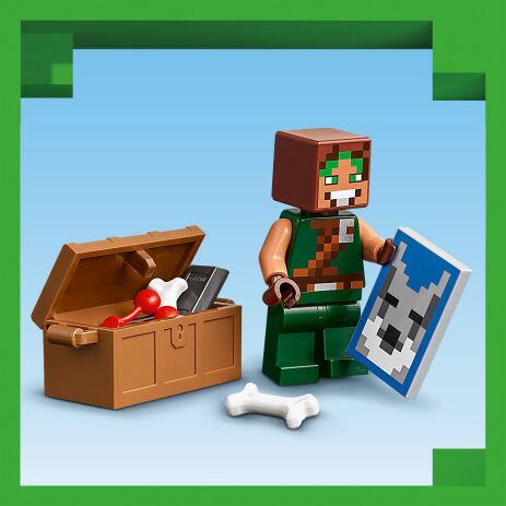 LEGO Minecraft The Wolf Stronghold (21261) (5)