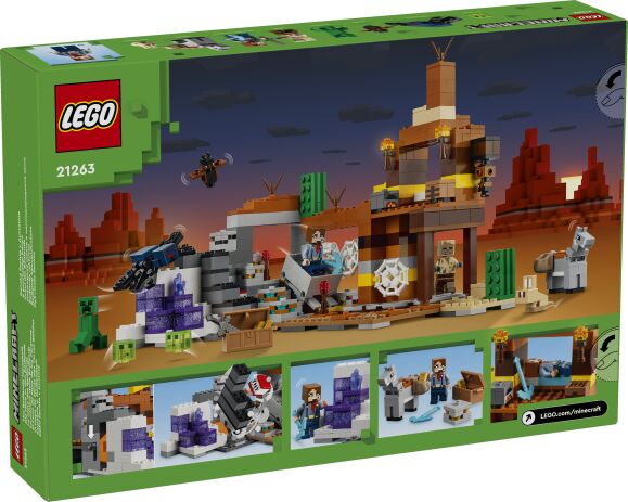 LEGO Minecraft The Badlands Mineshaft (21263) (12)