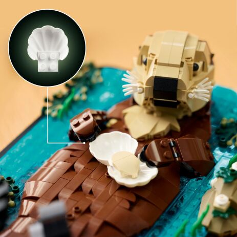 LEGO® Ideas Floating Sea Otters (21366) (6)