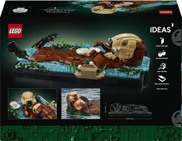 LEGO® Ideas Floating Sea Otters (21366) (8)